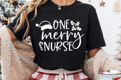 One Merry Nurse SVG, DXF, PNG, EPS Product Image 2