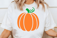 Pumpkin Silhouette SVG, DXF, PNG, EPS Product Image 2