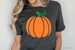 Pumpkin Silhouette SVG, DXF, PNG, EPS Product Image 3