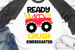 Ready to Crush Kindergarten SVG, DXF, PNG, EPS Product Image 2
