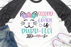 Second Grade Is Purr-fect SVG, DXF, PNG, EPS Product Image 2