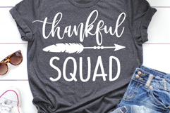 Thankful Squad SVG, DXF, EPS, PNG Product Image 3