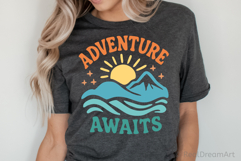 Adventure Awaits SVG, DXF, PNG, EPS Product Image 1