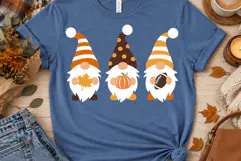 Fall Gnomes SVG, DXF, PNG, EPS Product Image 1
