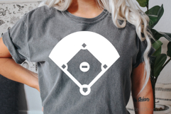 Baseball Diamond SVG, DXF, PNG, EPS Product Image 3