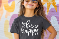 Be Happy SVG, DXF, PNG, EPS Product Image 3