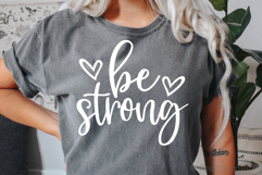 Be Strong SVG, DXF, PNG, EPS Product Image 2
