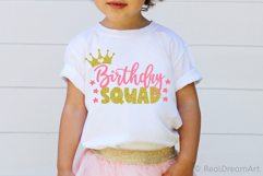 Birthday Squad SVG, DXF, PNG, EPS Product Image 3