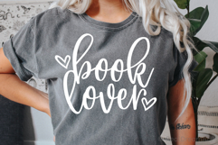 Book Lover SVG, DXF, PNG, EPS Product Image 2