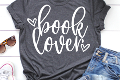 Book Lover SVG, DXF, PNG, EPS Product Image 3