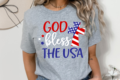 God Bless the USA SVG, DXF, PNG, EPS Product Image 2