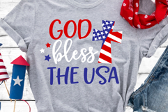 God Bless the USA SVG, DXF, PNG, EPS Product Image 3
