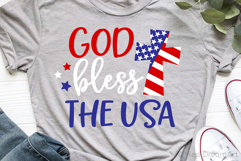 God Bless the USA SVG, DXF, PNG, EPS Product Image 1