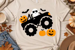 Halloween Truck SVG, DXF, PNG, EPS Product Image 3
