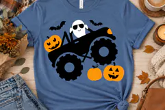 Halloween Truck SVG, DXF, PNG, EPS Product Image 2