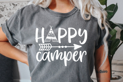 Happy Camper SVG, DXF, PNG, EPS Product Image 4