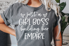 Just a Girl Boss Building Her Empire SVG, DXF, PNG, EPS Product Image 2