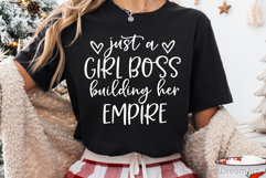 Just a Girl Boss Building Her Empire SVG, DXF, PNG, EPS Product Image 3
