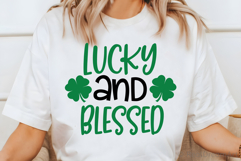 Lucky and Blessed SVG, DXF, PNG, EPS Product Image 2