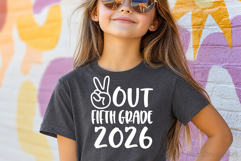 Out Fifth Grade 2026 SVG, DXF, PNG, EPS Product Image 3