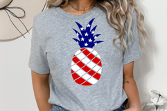 American Pineapple SVG, DXF, PNG, EPS Product Image 3