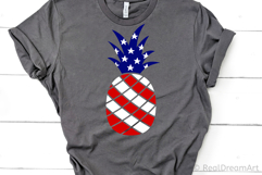 American Pineapple SVG, DXF, PNG, EPS Product Image 1