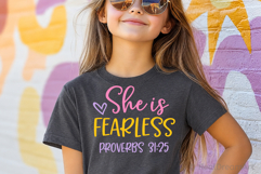 She is Fearless SVG, DXF, PNG, EPS Product Image 2