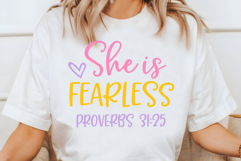 She is Fearless SVG, DXF, PNG, EPS Product Image 3