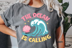 The Ocean is Calling SVG, DXF, PNG, EPS Product Image 2