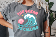 The Ocean is Calling SVG, DXF, PNG, EPS Product Image 4