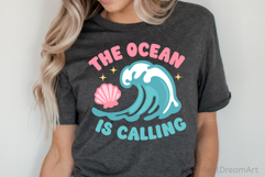 The Ocean is Calling SVG, DXF, PNG, EPS Product Image 1