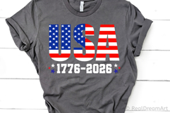 USA 1776-2026 SVG, DXF, PNG, EPS Product Image 2