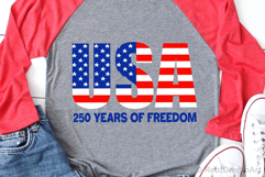 USA - 250 Years of Freedom SVG, DXF, PNG, EPS Product Image 3