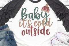 Baby its Cold Outside SVG, DXF, PNG, EPS Product Image 1