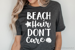 Beach Hair Don’t Care SVG, DXF, PNG, EPS Product Image 3