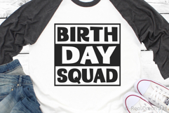 Birthday Squad SVG, DXF, PNG, EPS Product Image 2
