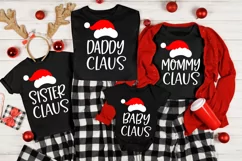 Santa Claus Family SVG, DXF, PNG, EPS Product Image 1