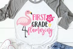 First Grade is Flamazing SVG, DXF, PNG, EPS Product Image 2