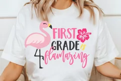 First Grade is Flamazing SVG, DXF, PNG, EPS Product Image 1
