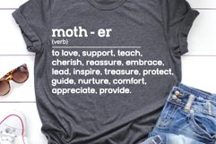 Mother Definition SVG, DXF, PNG, EPS Product Image 1