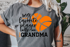My Favorite Player Calls me Grandma SVG, DXF, PNG, EPS Product Image 3