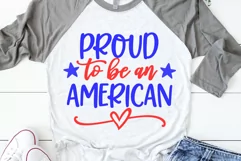 Proud To Be An American SVG, DXF, PNG, EPS Product Image 2
