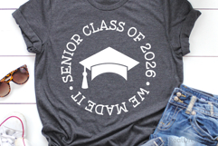 Senior Class of 2026 SVG, DXF, PNG, EPS Product Image 1