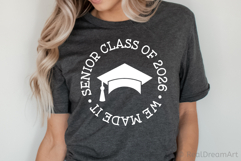 Senior Class of 2026 SVG, DXF, PNG, EPS Product Image 2