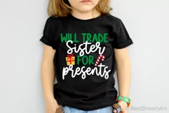 Will Trade Sister for Presents SVG, DXF, PNG, EPS Product Image 2