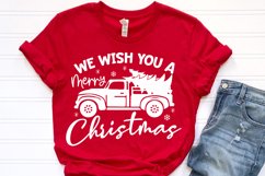 Merry Christmas svg, Christmas Shirt Sublimation PNG Files Product Image 1
