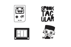 Retro Halloween Dingbats Product Image 8