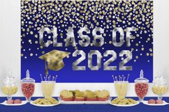 Backdrop Graduation Class of 2022|Purple Product Image 1