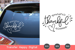 Grateful, Thankful, Blessed SVG Product Image 3