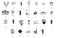 Seize the Day Graduate Dingbats Product Image 3